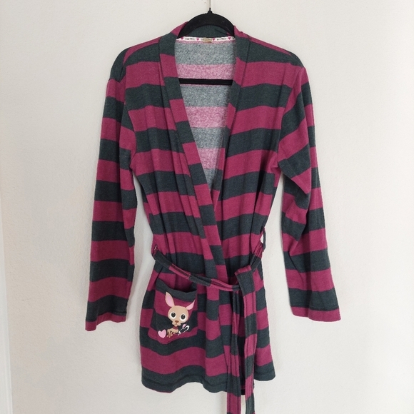 Paul Frank Other - Paul Frank for Target Short Stripe Robe Size Medium